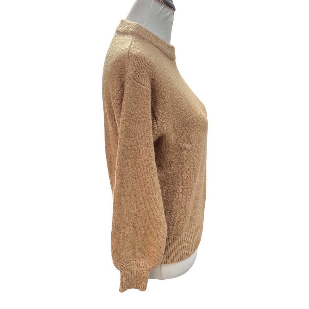 Zara Kids Knit Sweater Camel Size 13-14 - Picture 4 of 9